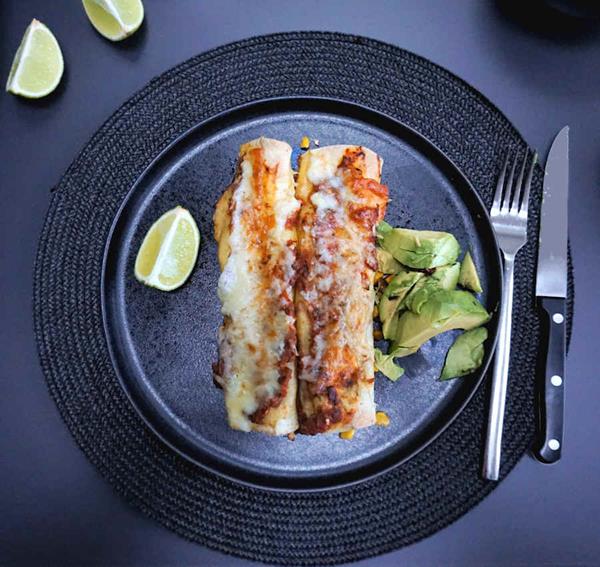 Bacon And Sweetcorn Enchiladas Recipe Cuisine Fiend